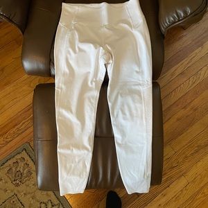 Athleta White Leggings medium
